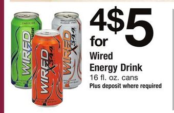 ACME Wired energy drink offer