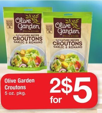 ACME Olive garden croutons offer