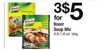 ACME Knorr soup mix offer
