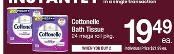 ACME Cottonelle bath tissue offer