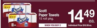 ACME Scott paper towels offer