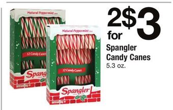 ACME Spangler candy canes offer