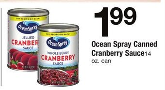ACME Ocean spray canned cranberry sauce offer