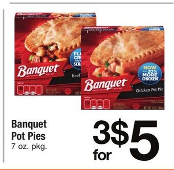 ACME Banquet pot pies offer