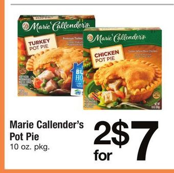 ACME Marie callender's pot pie offer