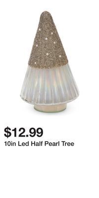 TJ Maxx 10in led half pearl tree offer