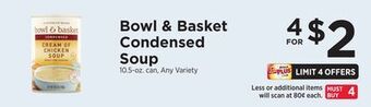 ShopRite Condensed soup offer