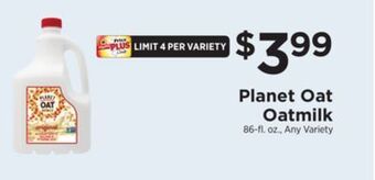 ShopRite Oatmilk offer