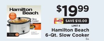 ShopRite 6-qt. slow cooker offer