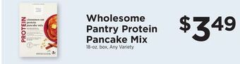 ShopRite Protein pancake mix offer