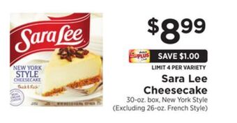 ShopRite Cheesecake offer