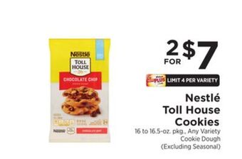 ShopRite Toll house cookies offer
