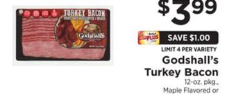 ShopRite Turkey bacon offer