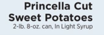 ShopRite Cut sweet potatoes offer