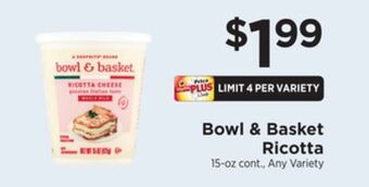 ShopRite Ricotta offer