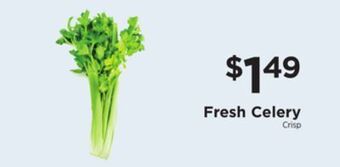 ShopRite Fresh celery offer