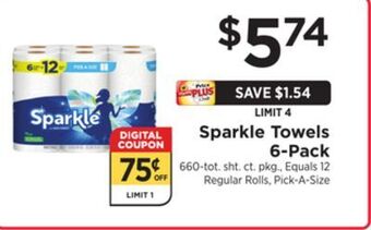 ShopRite Towels 6-pack offer