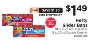 ShopRite Slider bags offer
