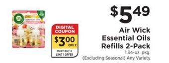 ShopRite Essential oils refills 2-pack offer