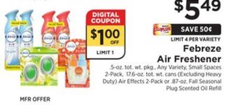 ShopRite Air freshener offer