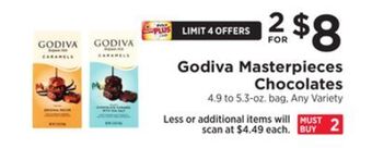 ShopRite Masterpieces chocolates offer