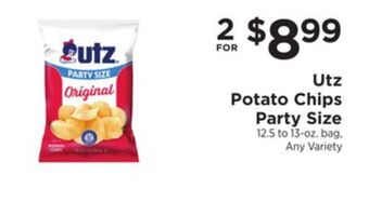 ShopRite Potato chips party size offer