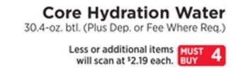 ShopRite Hydration water offer