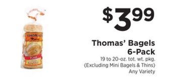 ShopRite Bagels 6-pack offer