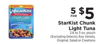 ShopRite Chunk light tuna offer