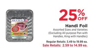 ShopRite Handi foil offer