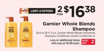ShopRite Whole blends shampoo offer