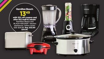 Kohl's Kitchen appliances offer