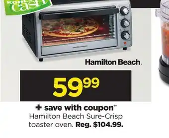 Kohl's Sure-crisp toaster oven offer