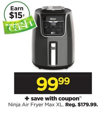 Kohl's Air fryer max xl offer