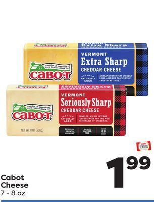 Weis Markets Cabot cheese offer