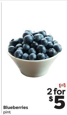 Weis Markets Blueberries offer
