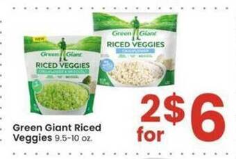 Albertsons Green giant riced veggies offer