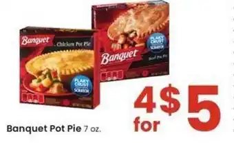 Albertsons Banquet pot pie offer