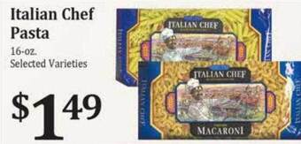 Rosauers Italian chef pasta offer
