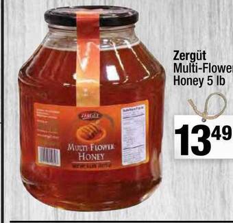 Super King Markets Zergüt multi-flower honey offer