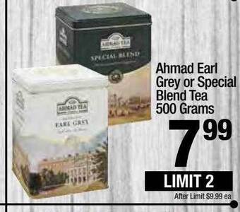Super King Markets Ahmad earl grey or special blend tea offer