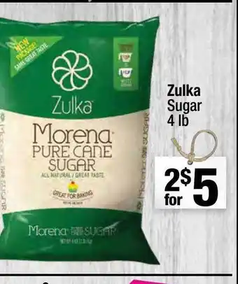 Super King Markets Zulka sugar morena pure cane sugar offer