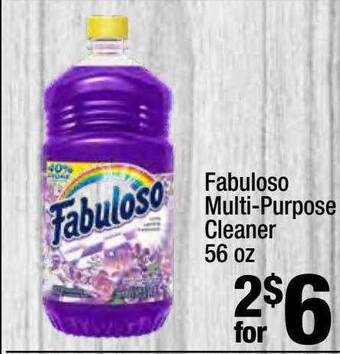 Super King Markets Fabuloso multi-purpose cleaner offer