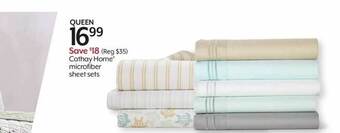 Bealls Cathay home microfiber sheet sets offer