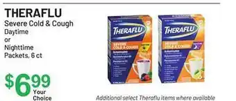 Health Mart Theraflu severe cold & cough daytime or nighttime packets offer