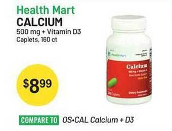Health Mart Calcium offer