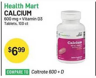 Health Mart Calcium offer