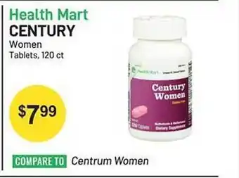 Health Mart Century women offer