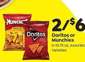 Save a Lot Doritos or munchies offer