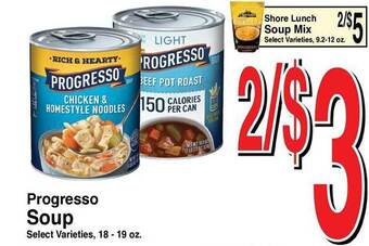 Super Saver Progresso soup offer